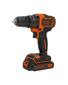 Autofiletanta Black&Decker BDCDD186-QW cu acumulator de 18V 1.5Ah 18V si incarcator