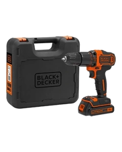 Autofiletanta cu percutie Black&Decker BDCHD18-QW cu acumulator de 18V 1.5Ah, incarcator si valiza pentru transport