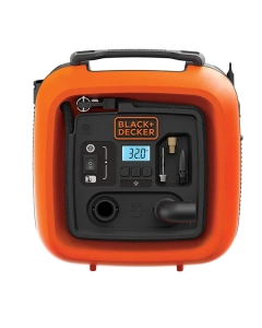 Compresor auto Black & Decker ASI400-XJ, 11 bar, 12V, digital, oprire automata
