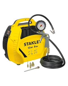 Compresor portabil cu accesorii Stanley Air Kit 8bar 1.5CP