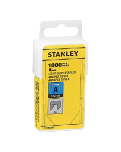Pachet de 1000 de capse tip A Stanley 1-TRA205T 8 mm