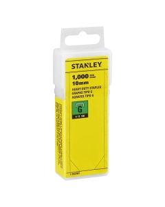 Pachet de 1000 de capse tip G Stanley 1-TRA706T de 10mm