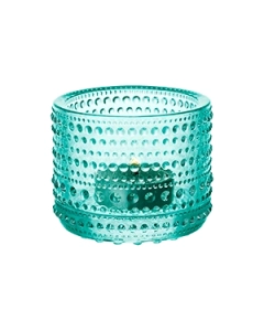 Suport lumanare Iittala Kastehelmi Watergreen de Toikka 64mm 