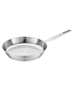Tigaie de otel inoxidabil fara acoperire antiaderenta Fiskars All Steel Pure 28 cm