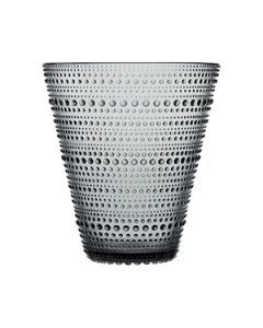 Vaza Iittala Kastehelmi Dark Grey de Toikka 14 cm