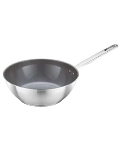 Wok din otel inoxidabil cu suprafata de ceramica Fiskars All Steel 28 cm